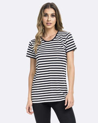 Stripe Pocket Tee