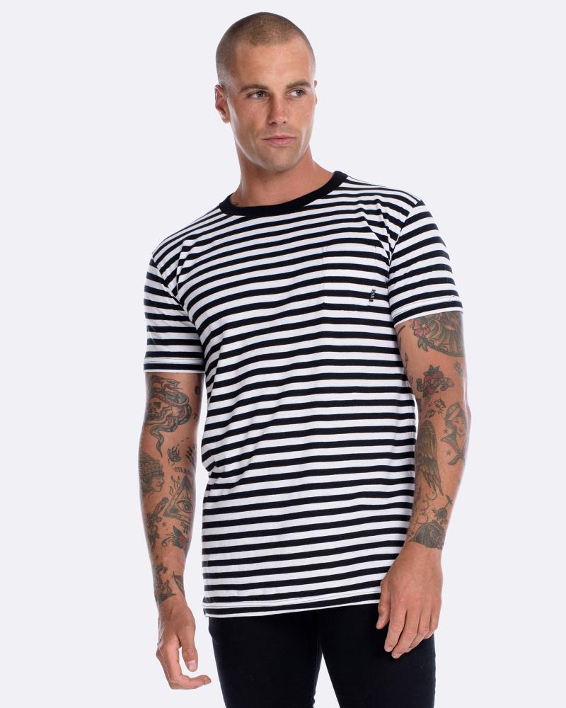 Stripe Pocket Tee