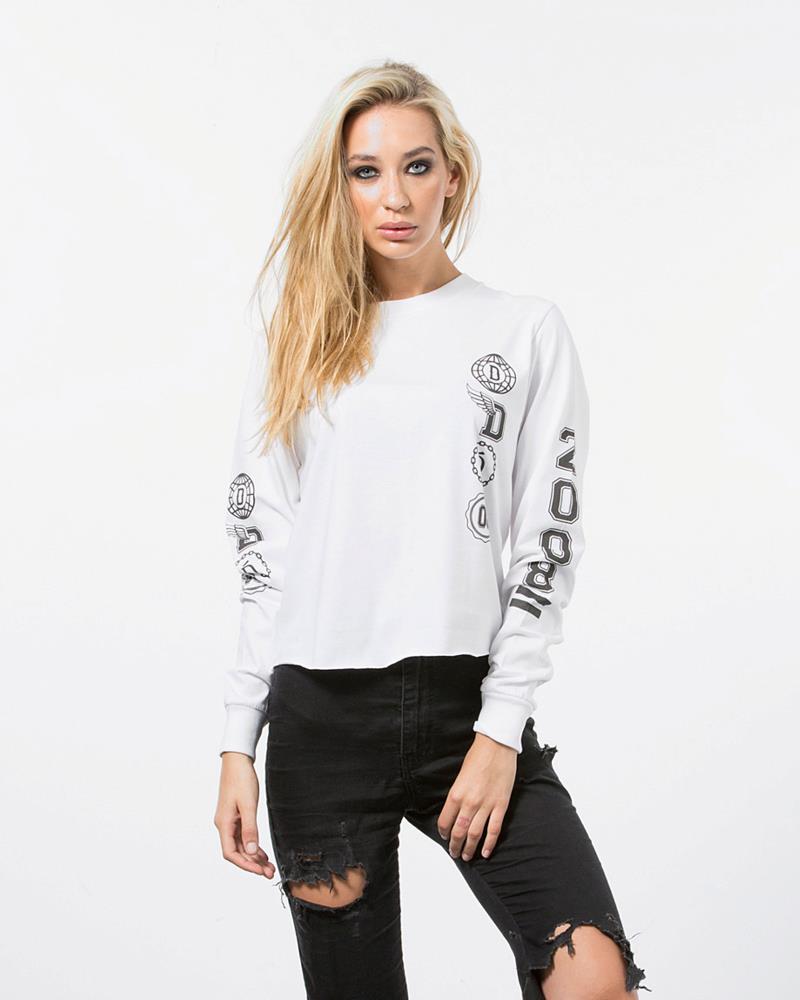 Global Cropped Long Sleeve