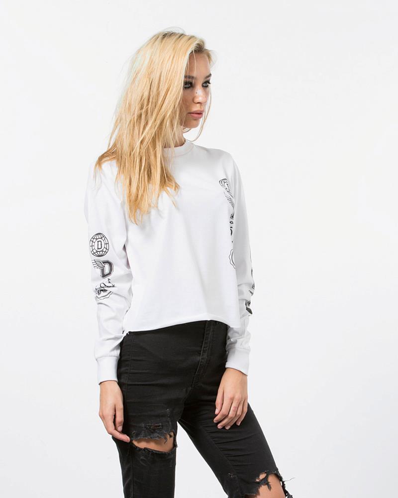 Global Cropped Long Sleeve