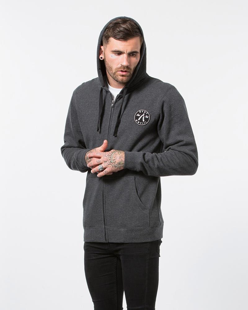 Cut Throat Badge Zip Hoodie