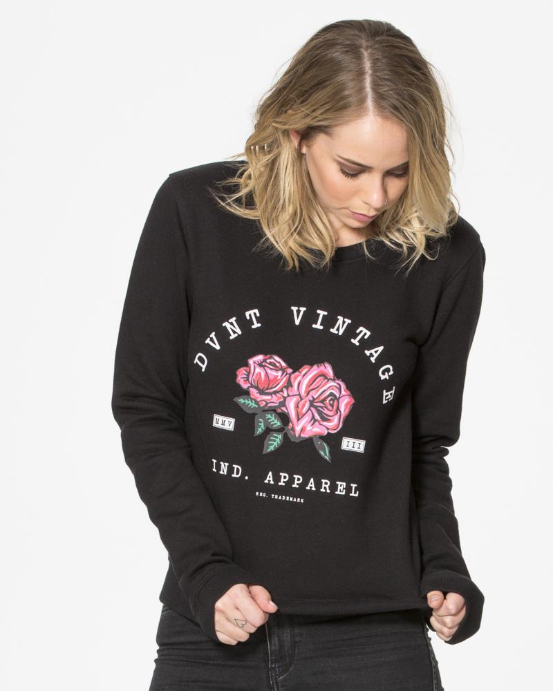 Vintage Rose Crewneck