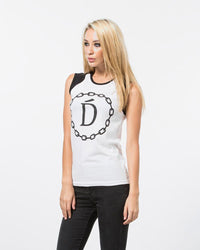 Chain Raglan Tank