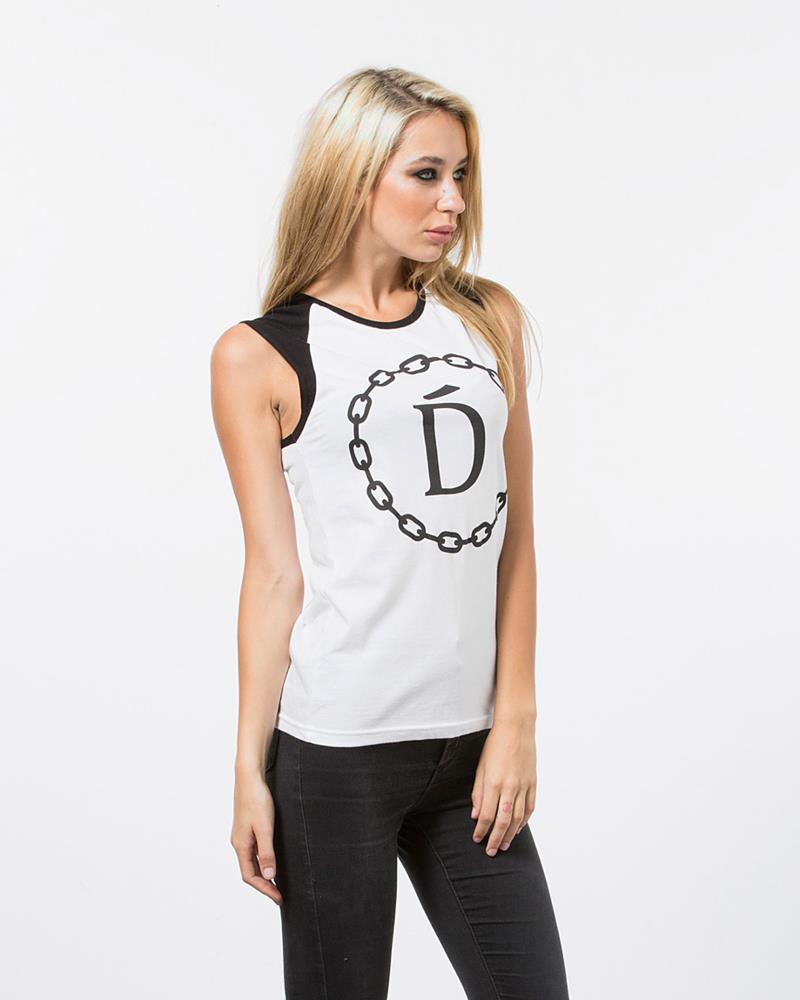 Chain Raglan Tank