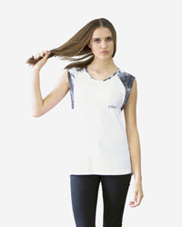 Smoke Raglan Tank