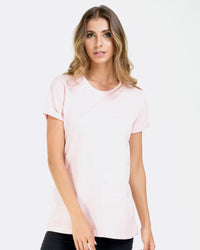 Rolled Hem Musk Tee