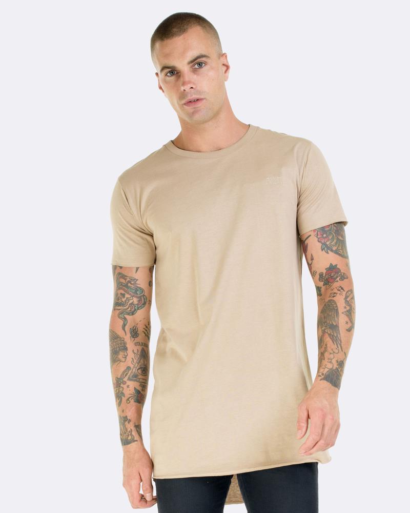 Raw Hem Drop Tee