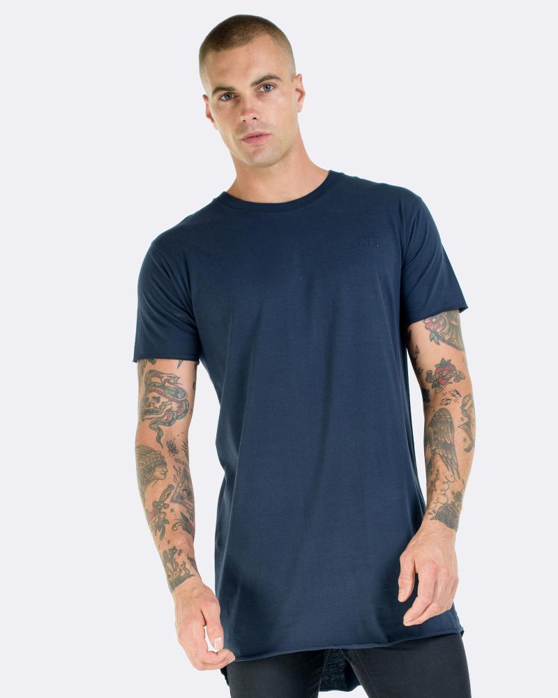 Raw Hem Drop Tee