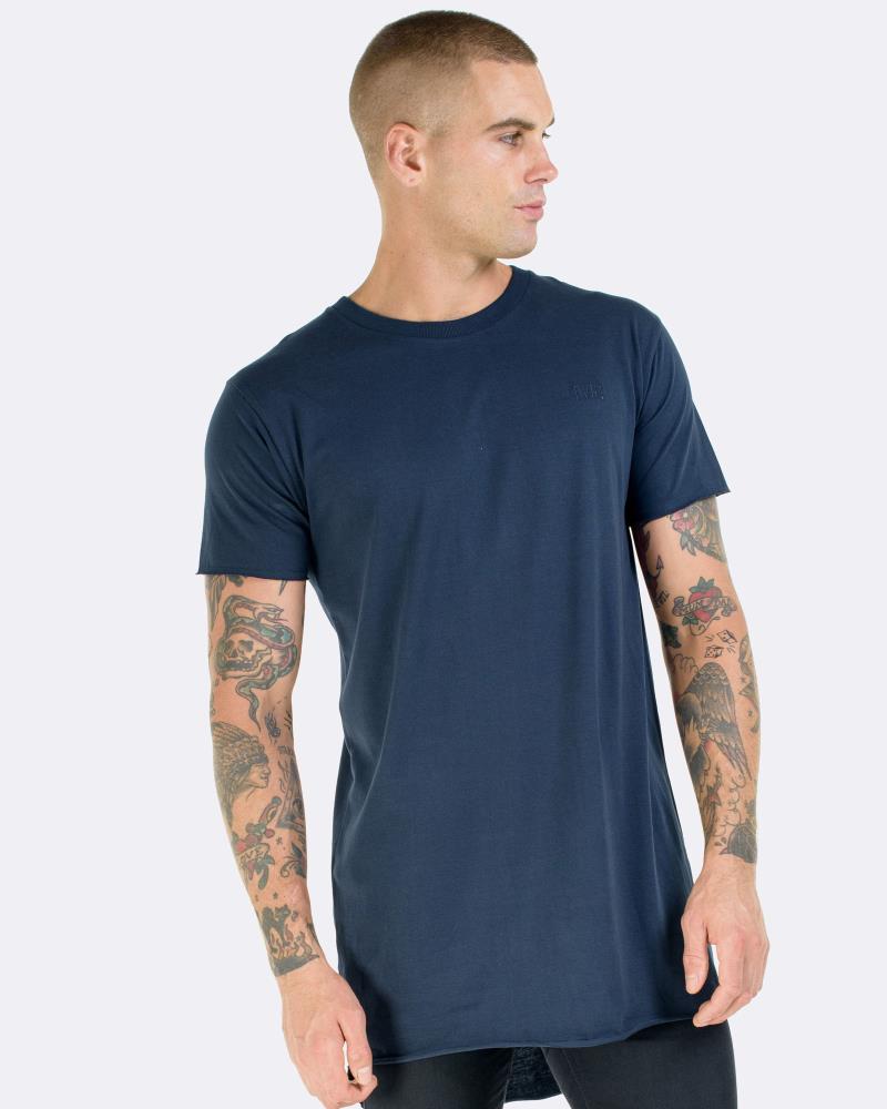 Raw Hem Drop Tee