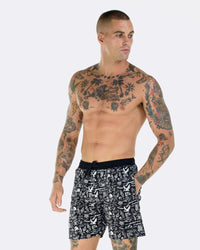 Tattoo Flash Boardwalk Shorts