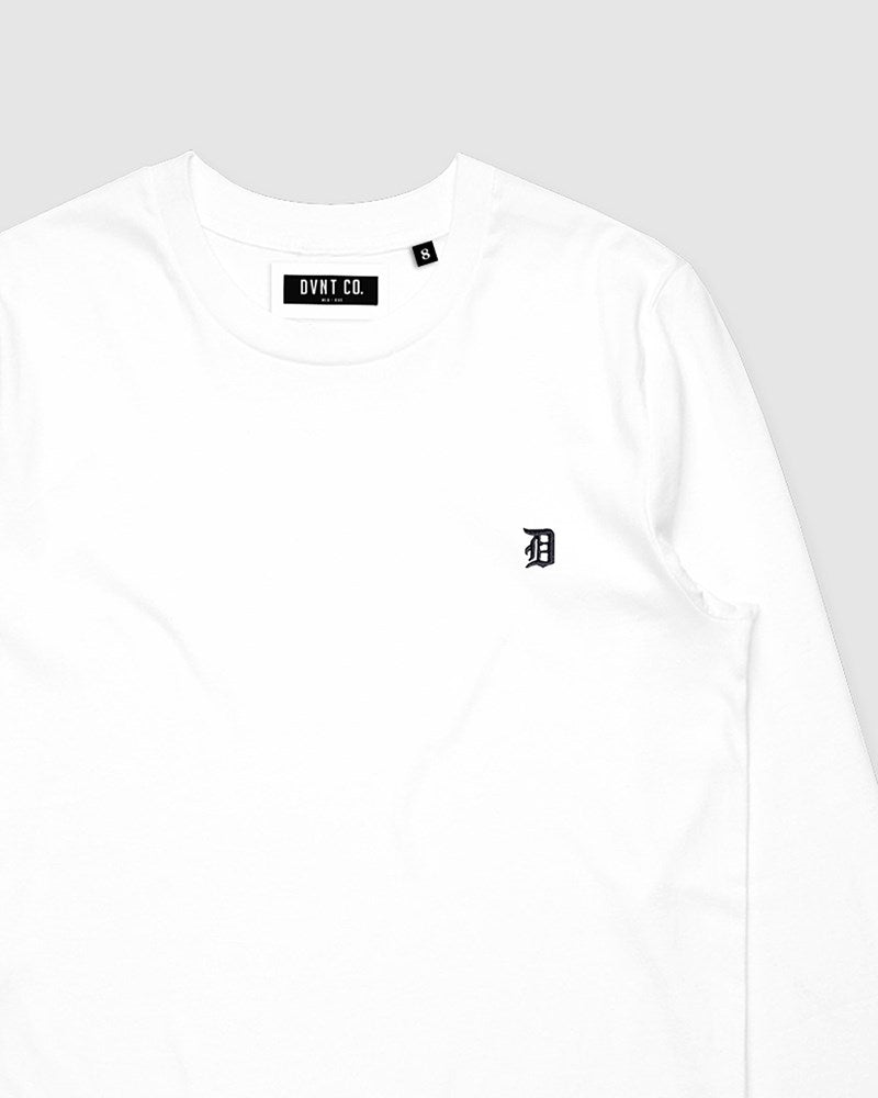 Classic Embroidery Long Sleeve - Youth