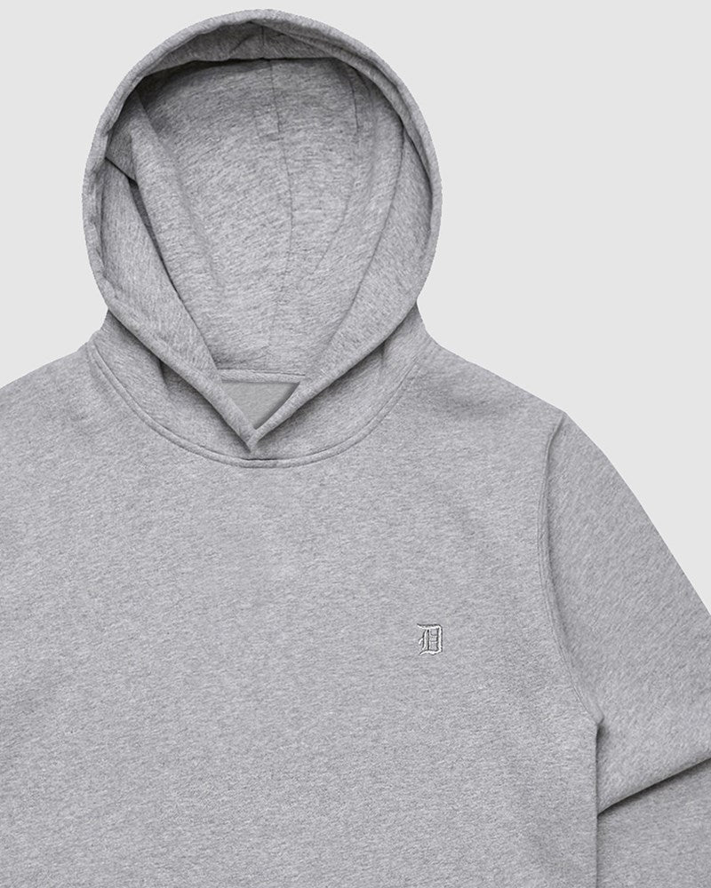 Classic Mono Embroidery Hoodie - Youth